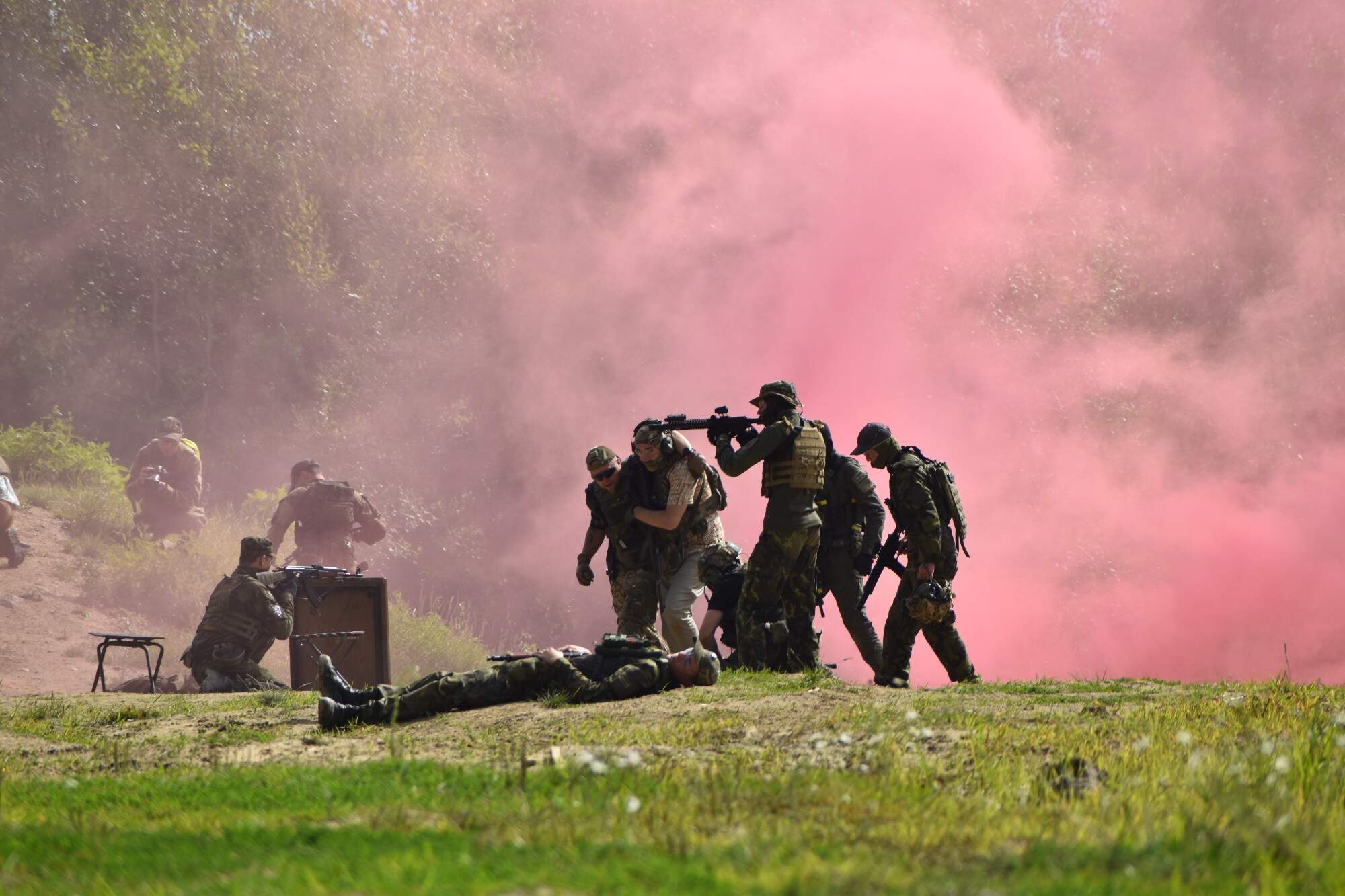 Military camp mps 2025 osmý den